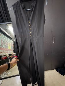 Stylish Black slit dress