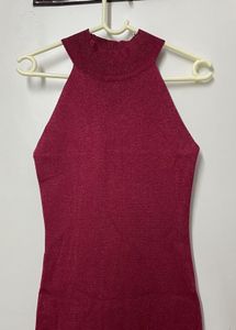 Sparkly Halter Neck Bodycon Dress ❤️