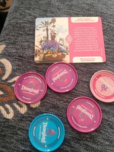 Disney Character Collector coins (5  ke ₹ 1800