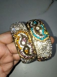 Sparkling Rhinestone Bangles