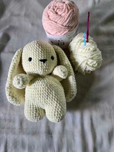 crochet bunny plushy