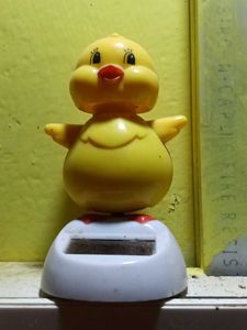Cute Solar Powered Dancing Chick Toy
