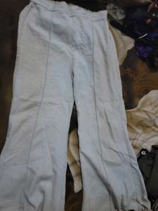 Light Blue Wide Leg Pants