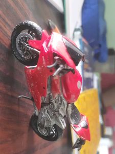 Red Sports Bike Model