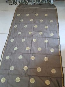 Elegant Dupatta with Gold Accents