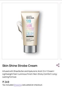 Hilary Rhoda Skin Shine Strobe Cream
