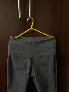 Grey High Waist Skinny Jeans