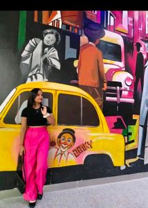 Hot Pink Wide Leg Trousers