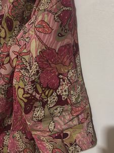 Pink Floral Print Co-ord Set