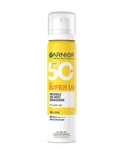 Garnier Spf 50 + Invisible Air Mist Sunscreen