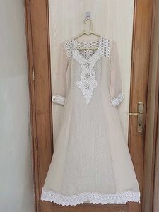 Elegant Off-White Kurta