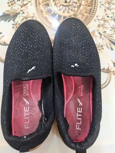 Black Walking Shoes