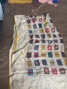 Vibrant Geometric Print dupatta