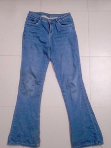 Classic Blue Flare Jeans