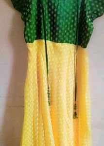 Beautiful Yellow Ethnic Gown