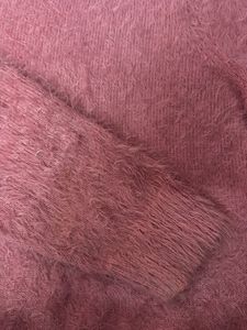 Cozy Pink Fuzzy Sweater