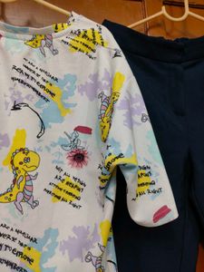 Cute Dinosaur Graphic Tee