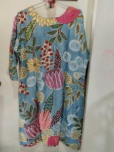 Embellished Striped Kurta