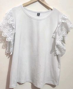 White Top For Girl Or Woman 42 Bust.