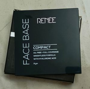 RENEE Face Base Compact Powder Chestnut Beige 9gm