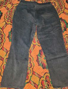 Women's Black Button-Fly Jeans