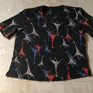 Black top for woman  for 34 bust size