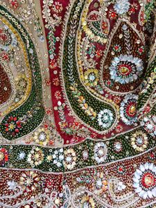 Embellished Traditional Bridal Lehenga with very h