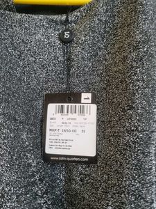 Sparkly Grey Cap Sleeve Top