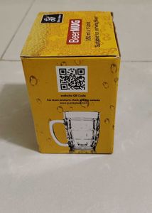 New Unused Glass Mug 350 ML
