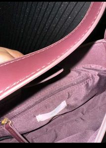 Chic Burgundy Shoulder Bag