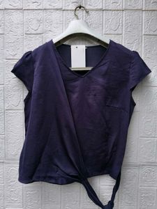 New with tag Korean Stylish Women's Wrap Top