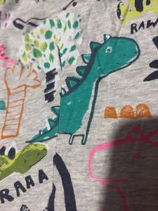 Cute Dinosaur Print T-Shirt
