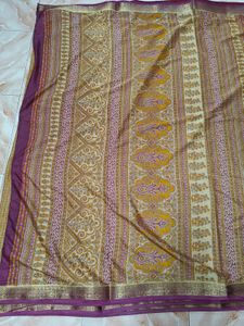 Elegant Ethnic semi-mysore silk Saree