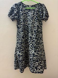 Chic Floral Print Mini Dress