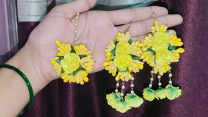 sunflower🌻" haldi jwellery set "💛