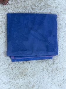 Beautiful Blue Floral Bedsheet