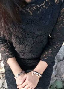 Elegant Black Lace Dress🕸️