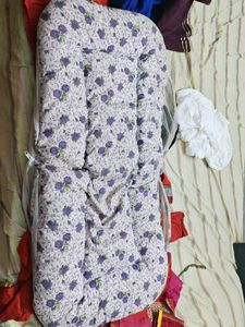 Floral Baby Lounger with Mosquito Net