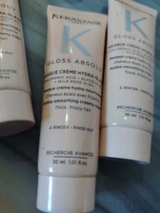 Kerastase Gloss Absolu Hair Masks