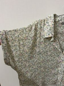 Pretty Floral Crop Shirt