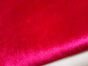 Luxurious silky velvet high quality fabric