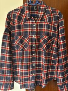 Combo Of Vero Moda Top &amp; Forever 21 Shirt - Size M