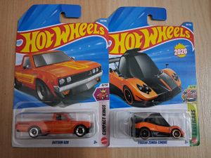 Hotwheels - Set of 2 - Pagani & Datsun 620