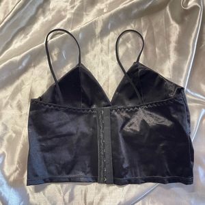 Satin V-Neck Cami Top