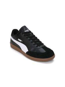Puma Unisex Black & White Sneakers