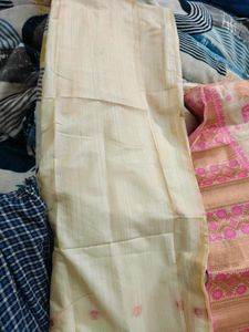 Woven Assam Mekhla Chadar set unstitc