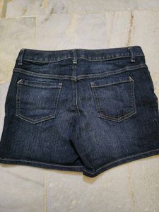Dark Wash Denim Shorts