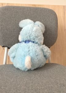 Cute Blue Bunny Plush Toy