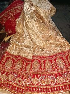 Heavy bridal lehenga