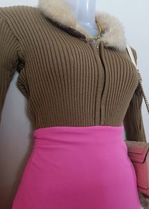 Korean Fur Top